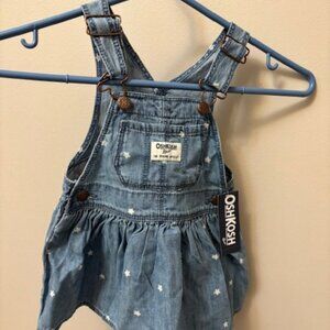 Oshkosh Denim Jumper Size 12 mo. NWT